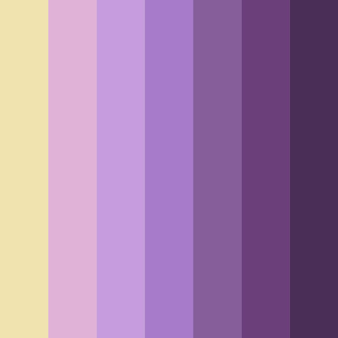 Download purple bob color palette PNG image (square)