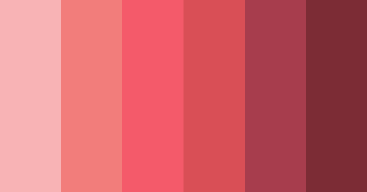 Download crimson affection color palette PNG image (landscape)