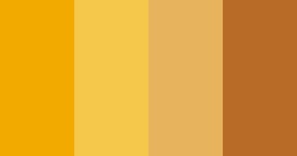 Download golden munch color palette PNG image (landscape)
