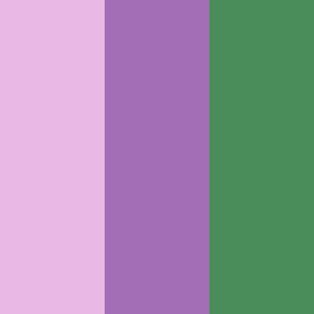 Download whimsical garden dreams color palette PNG image (square)
