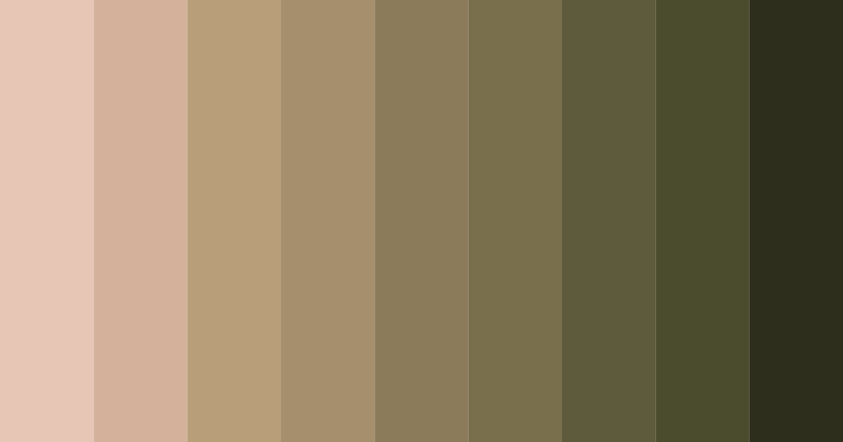 Download brewed earthtones color palette PNG image (landscape)