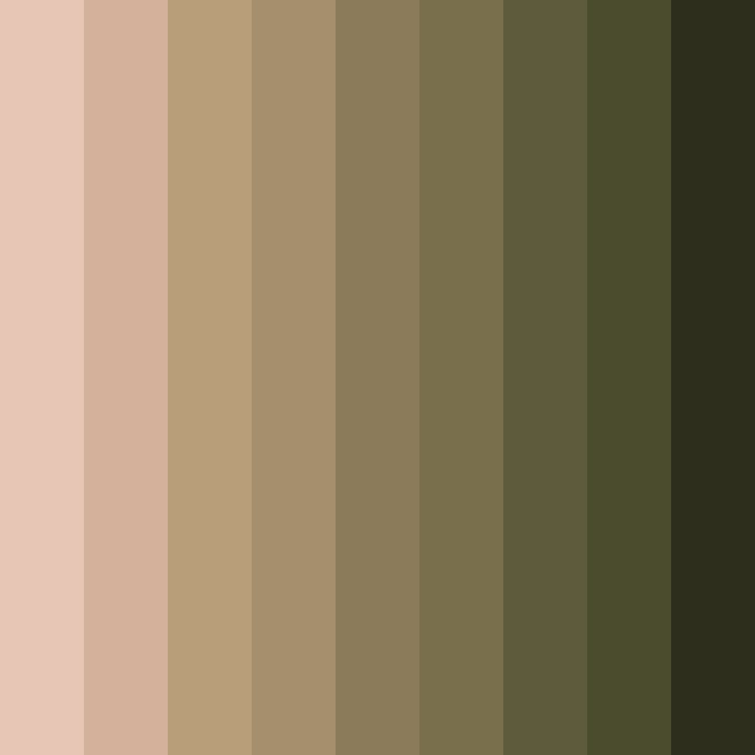 Download brewed earthtones color palette PNG image (square)