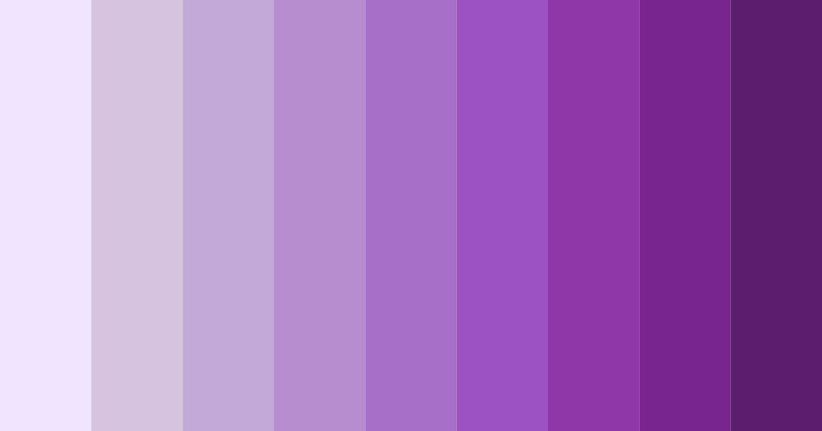 Download purple cloths color palette PNG image (landscape)