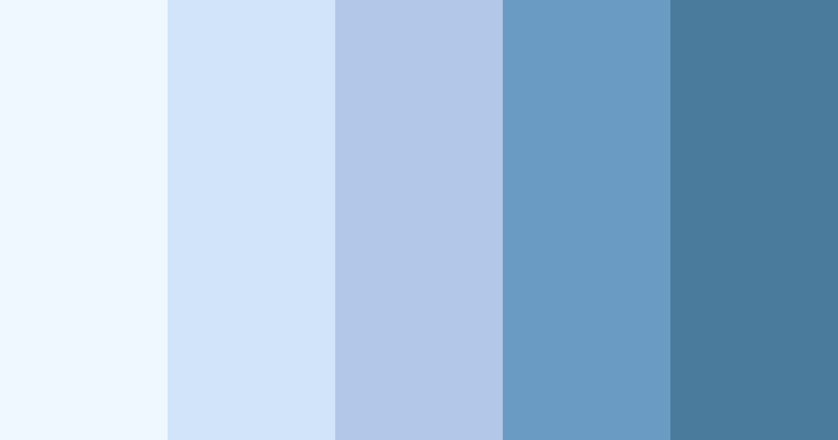 Download light blue snow color palette PNG image (landscape)