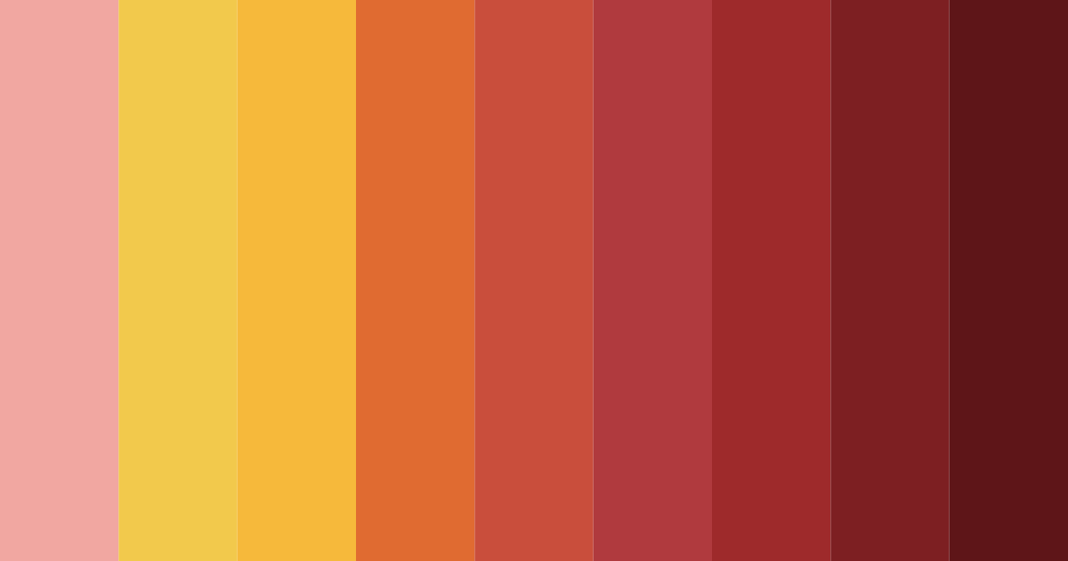 Download red spain color palette PNG image (landscape)