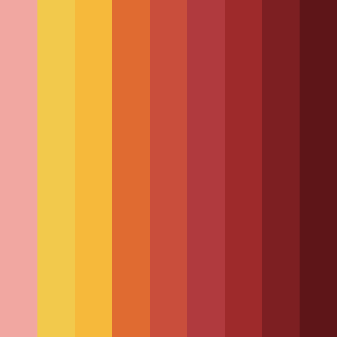 Download red spain color palette PNG image (square)