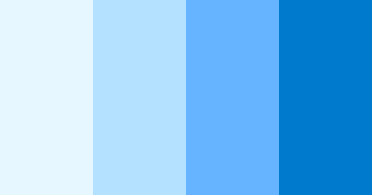 Download skyline serenity color palette PNG image (landscape)