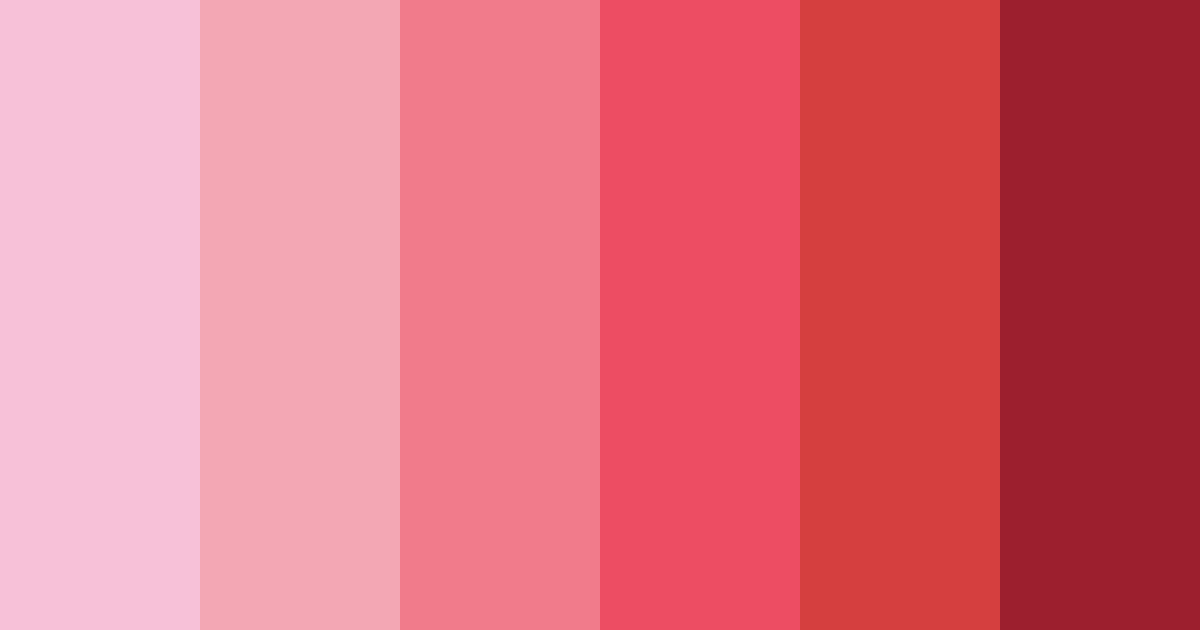 Download blushing rainbow color palette PNG image (landscape)