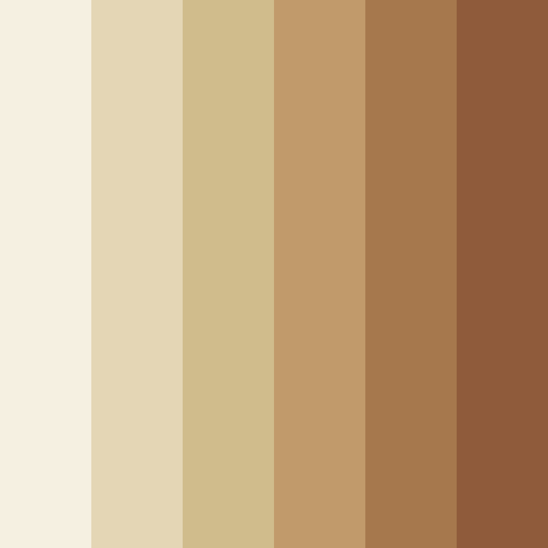 Download sandy dunes color palette PNG image (square)