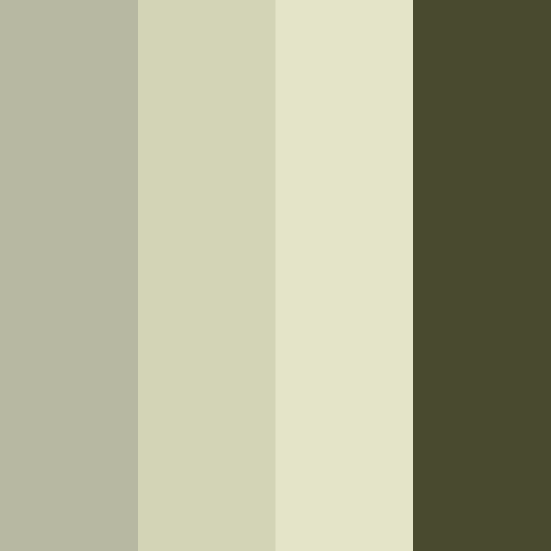 Download mossy meadow color palette PNG image (square)