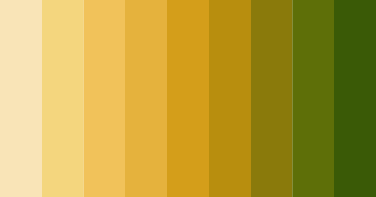 Download silken sunshine color palette PNG image (landscape)