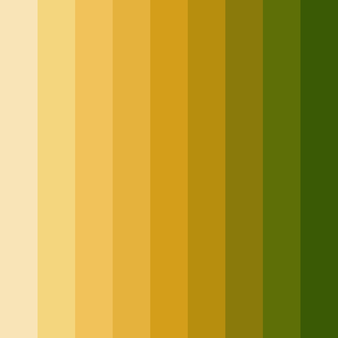 Download silken sunshine color palette PNG image (square)