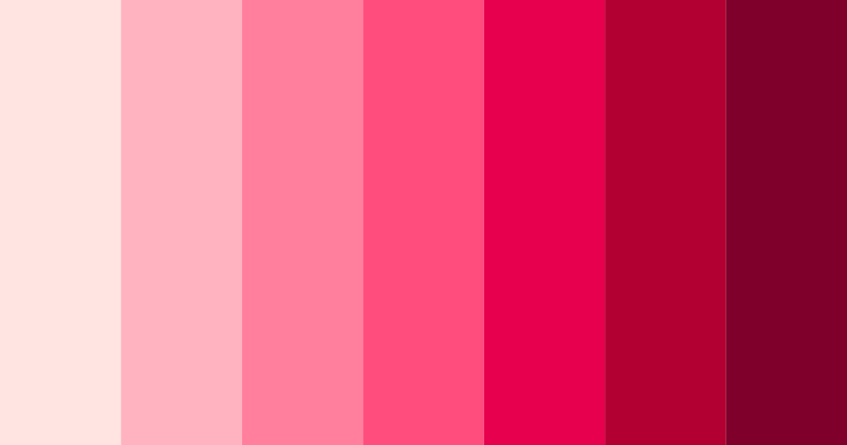 Download cherry blossom color palette PNG image (landscape)