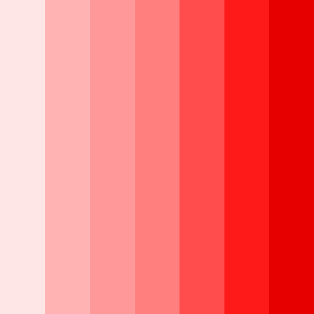 Download blushing flames color palette PNG image (square)