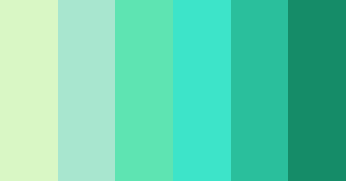 Download verdant whispers color palette PNG image (landscape)