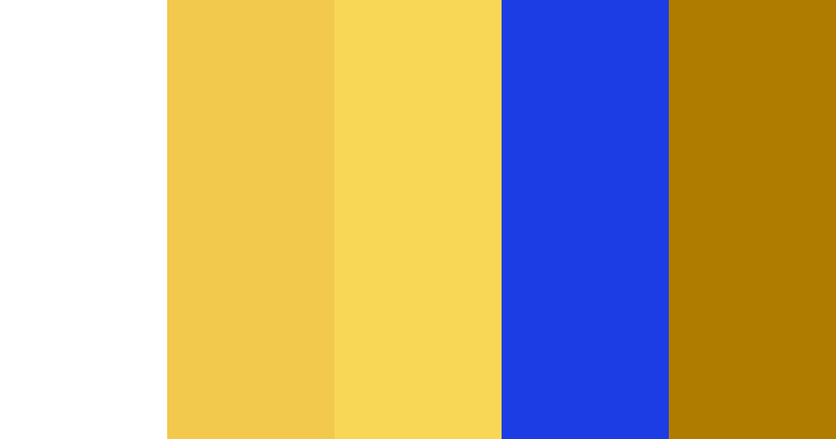 Download blue sunshine color palette PNG image (landscape)