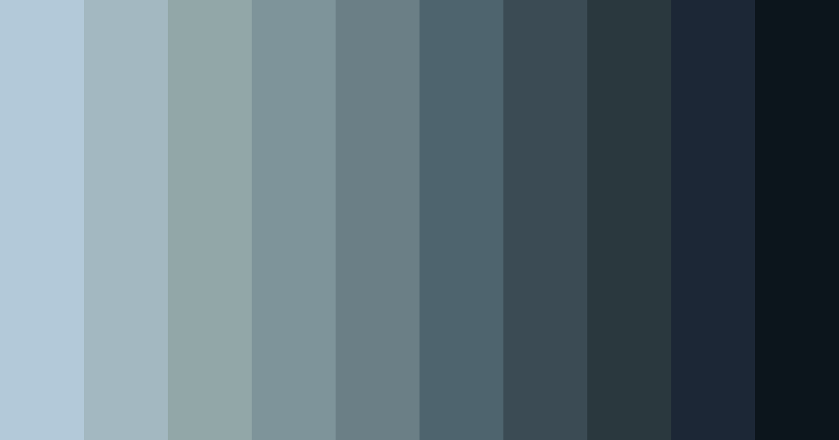 Download midnight mist color palette PNG image (landscape)