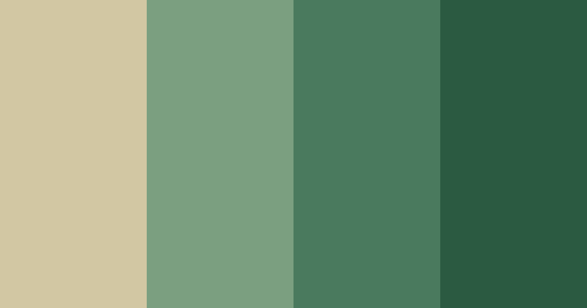 Download earth tones color palette PNG image (landscape)