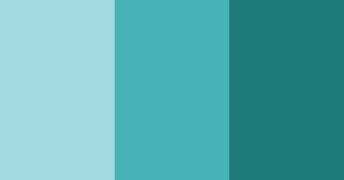 Download tropical oasis color palette PNG image (landscape)
