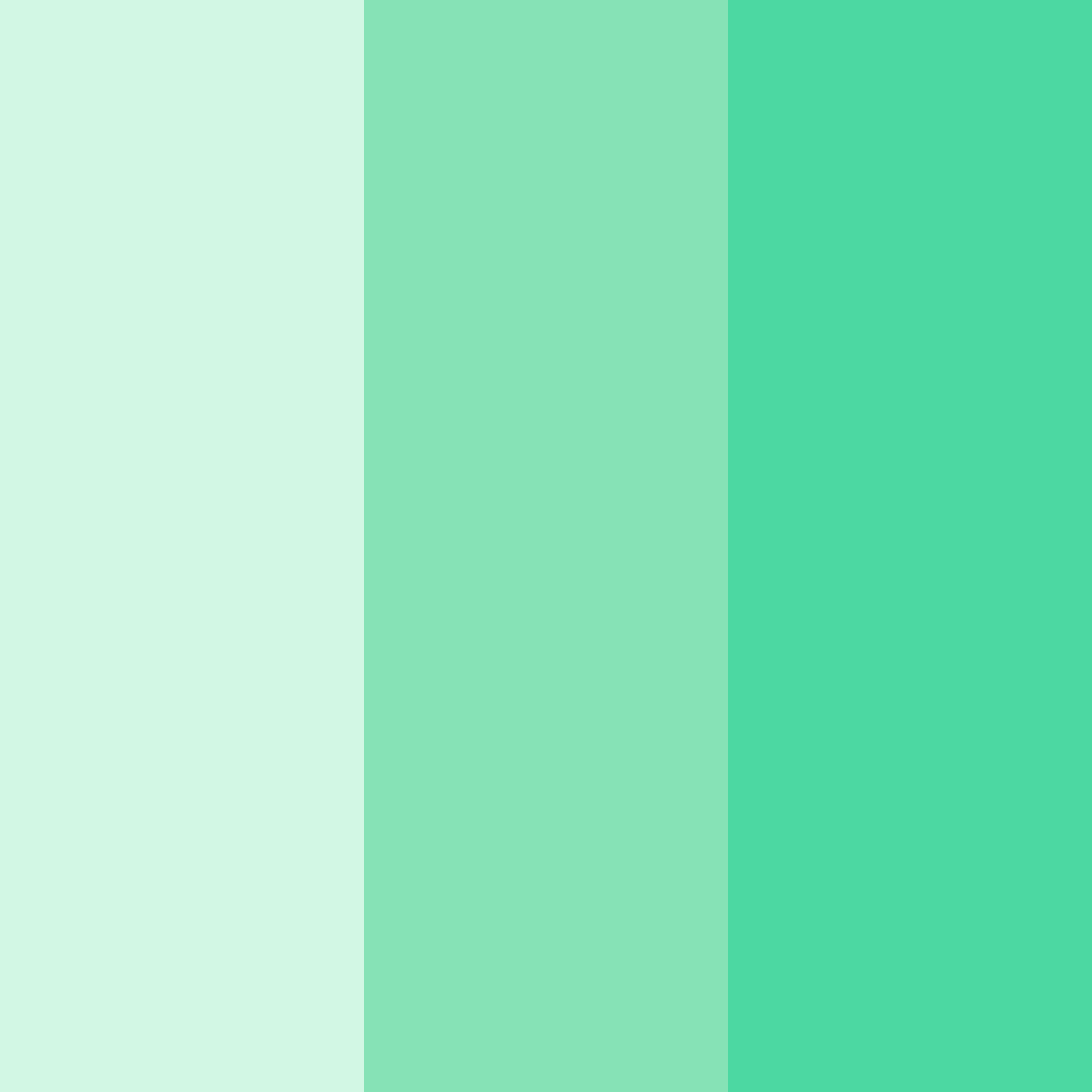 Download mint whisper color palette PNG image (square)