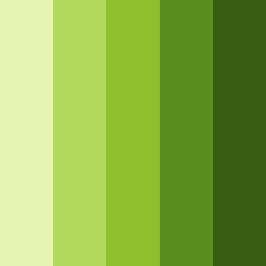 Download dill delight color palette PNG image (square)