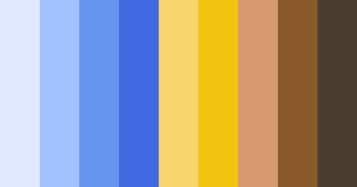 Download regal twilight color palette PNG image (landscape)