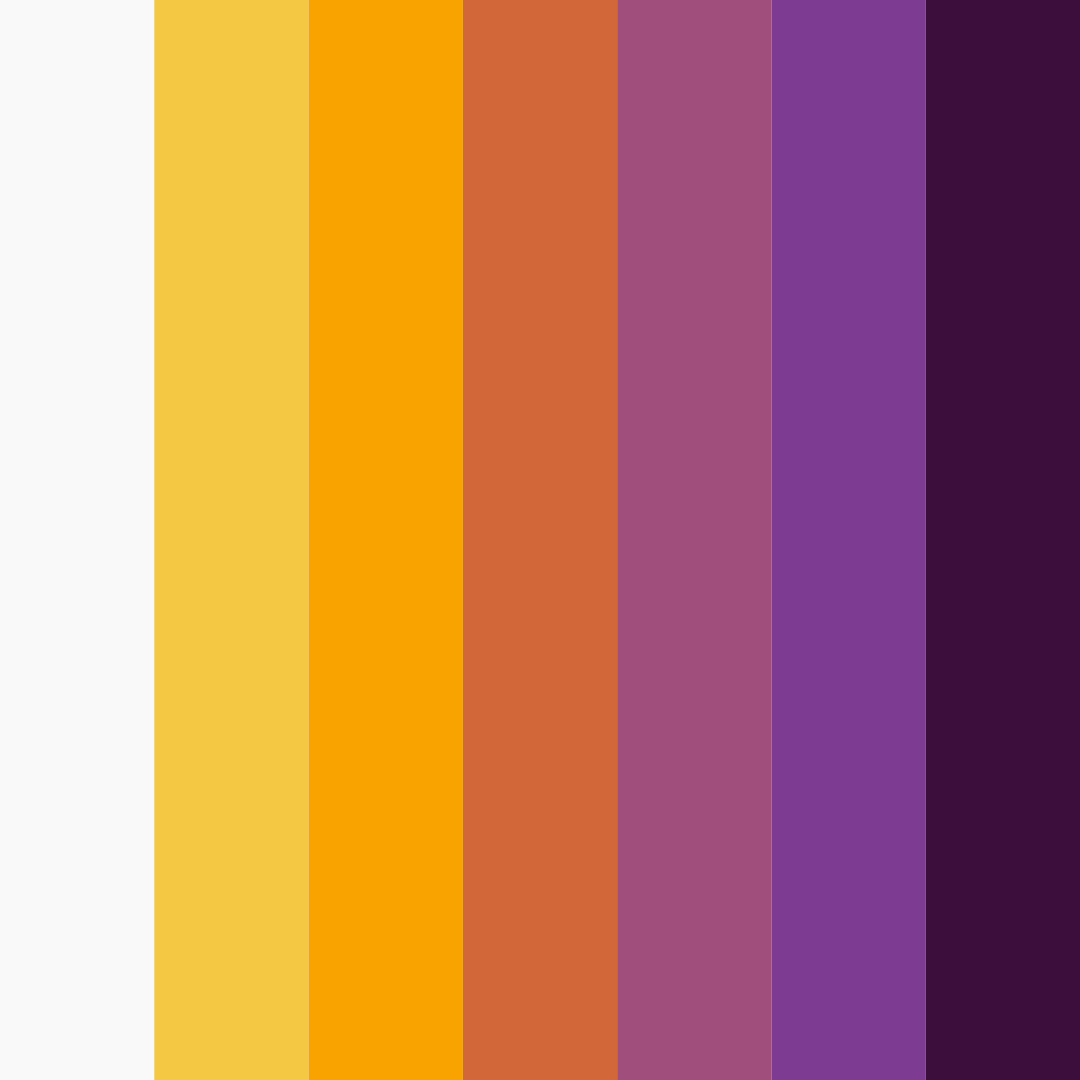 Download dark purple halloween color palette PNG image (square)