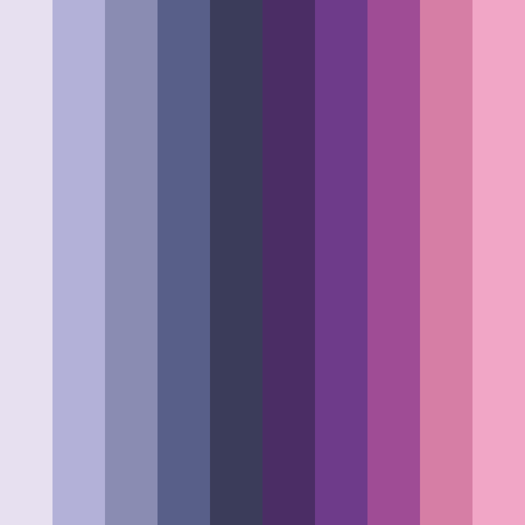 Download celestial harmony color palette PNG image (square)