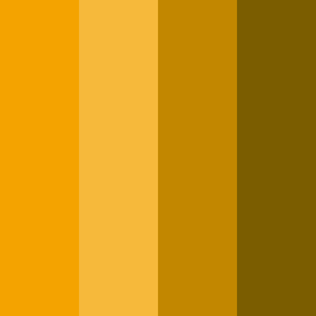Download pumpkin patch glow color palette PNG image (square)