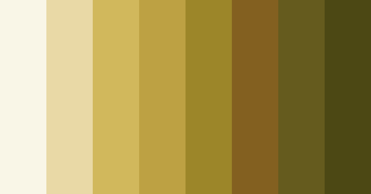 Download golden harvest color palette PNG image (landscape)