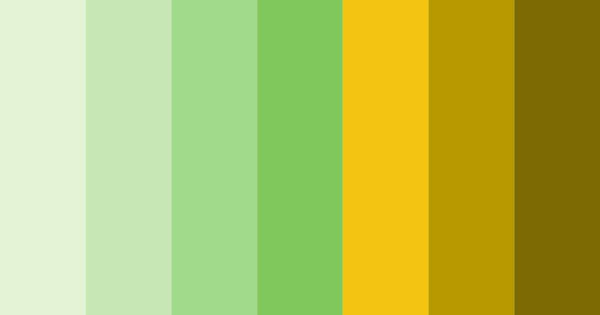 Download luxuriant essence color palette PNG image (landscape)