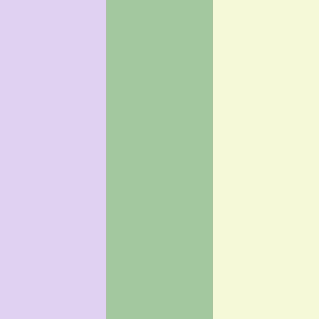 Download purple green white yellow mix color palette PNG image (square)
