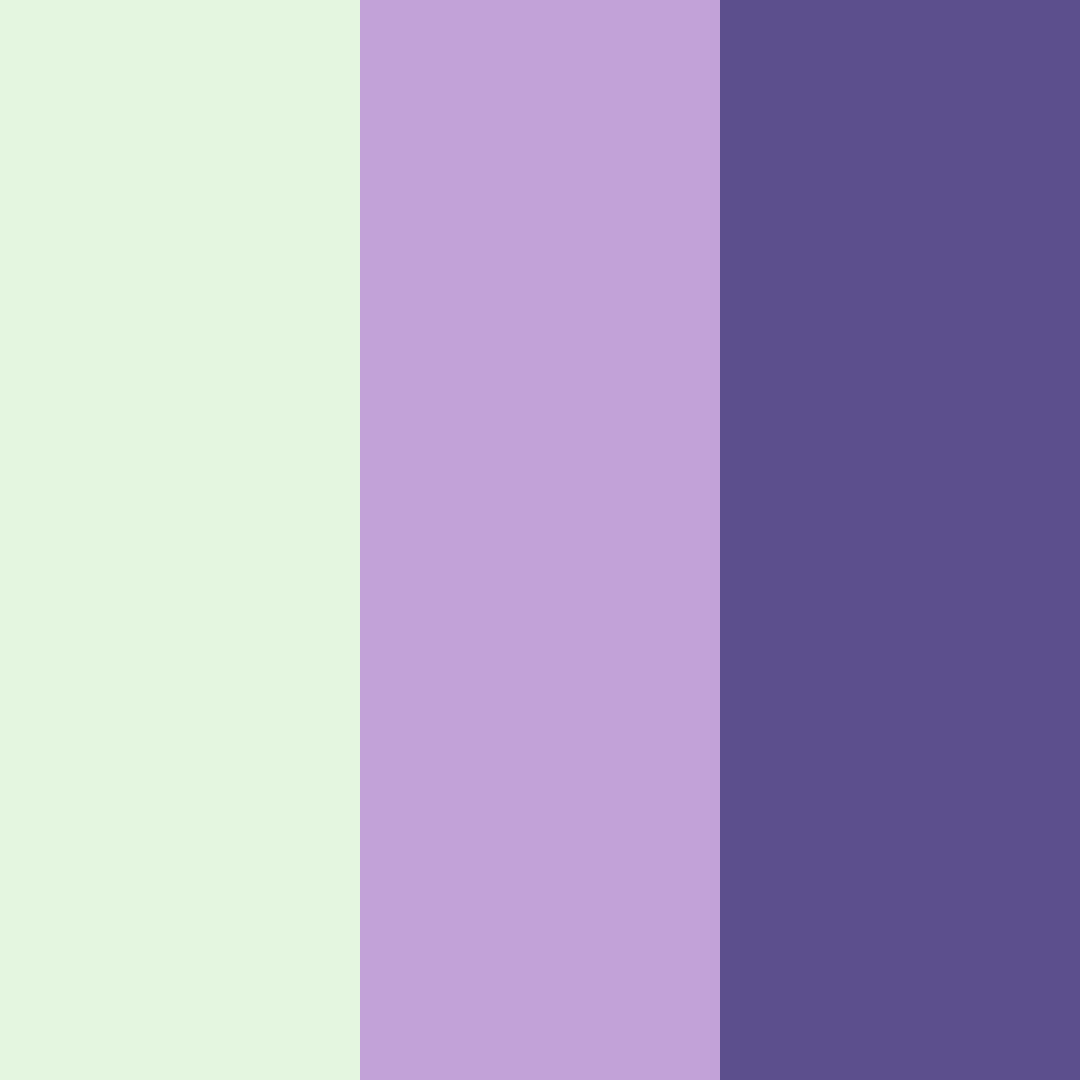 Download lavender meadow color palette PNG image (square)
