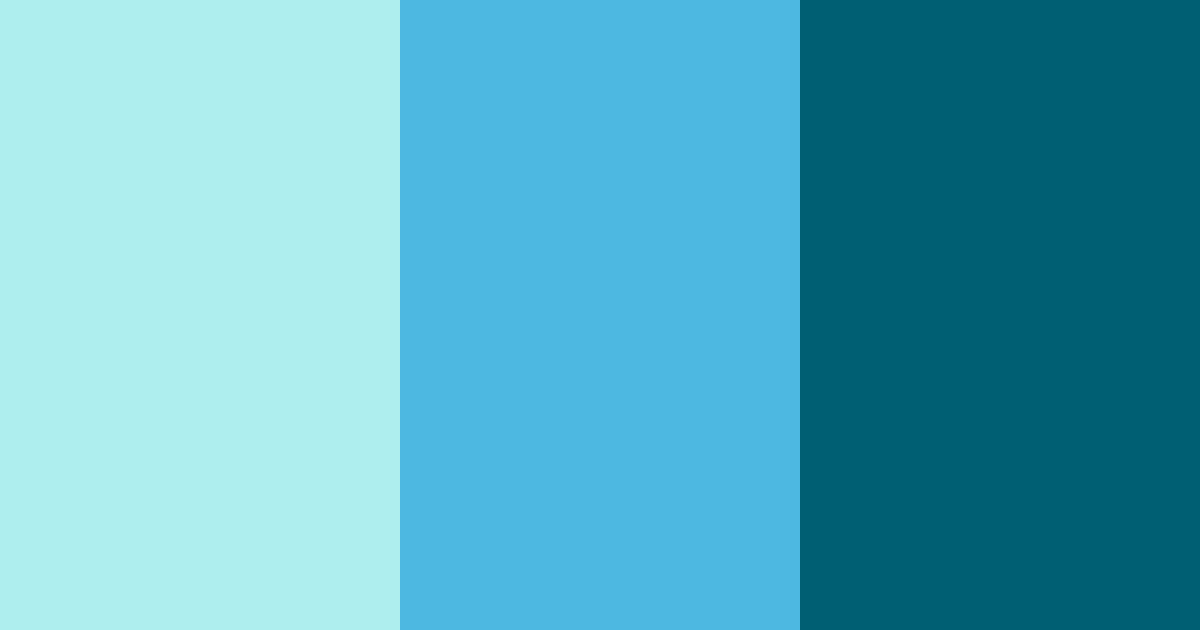 Download ocean's embrace color palette PNG image (landscape)