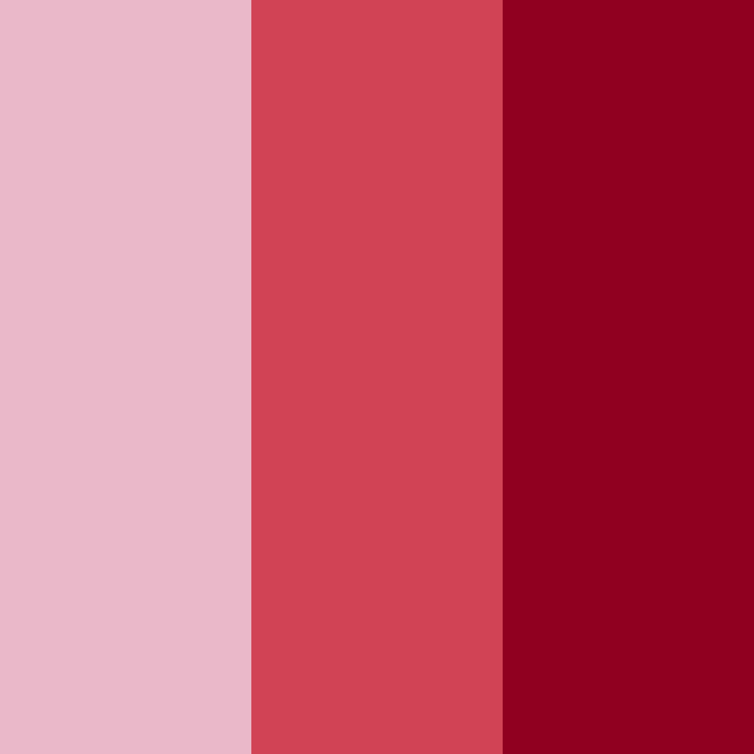 Download crimson blossoms color palette PNG image (square)