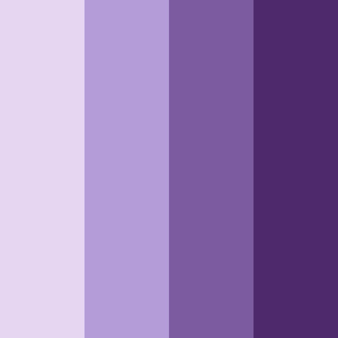 Download whispers of lavender color palette PNG image (square)