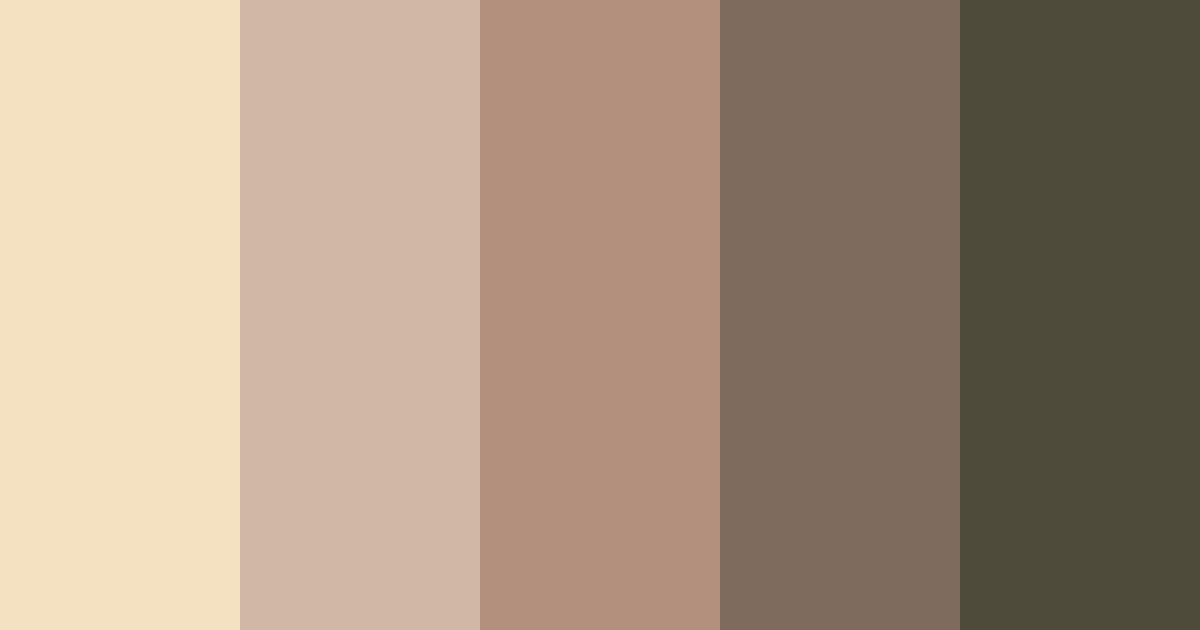 Download curated earthtones color palette PNG image (landscape)