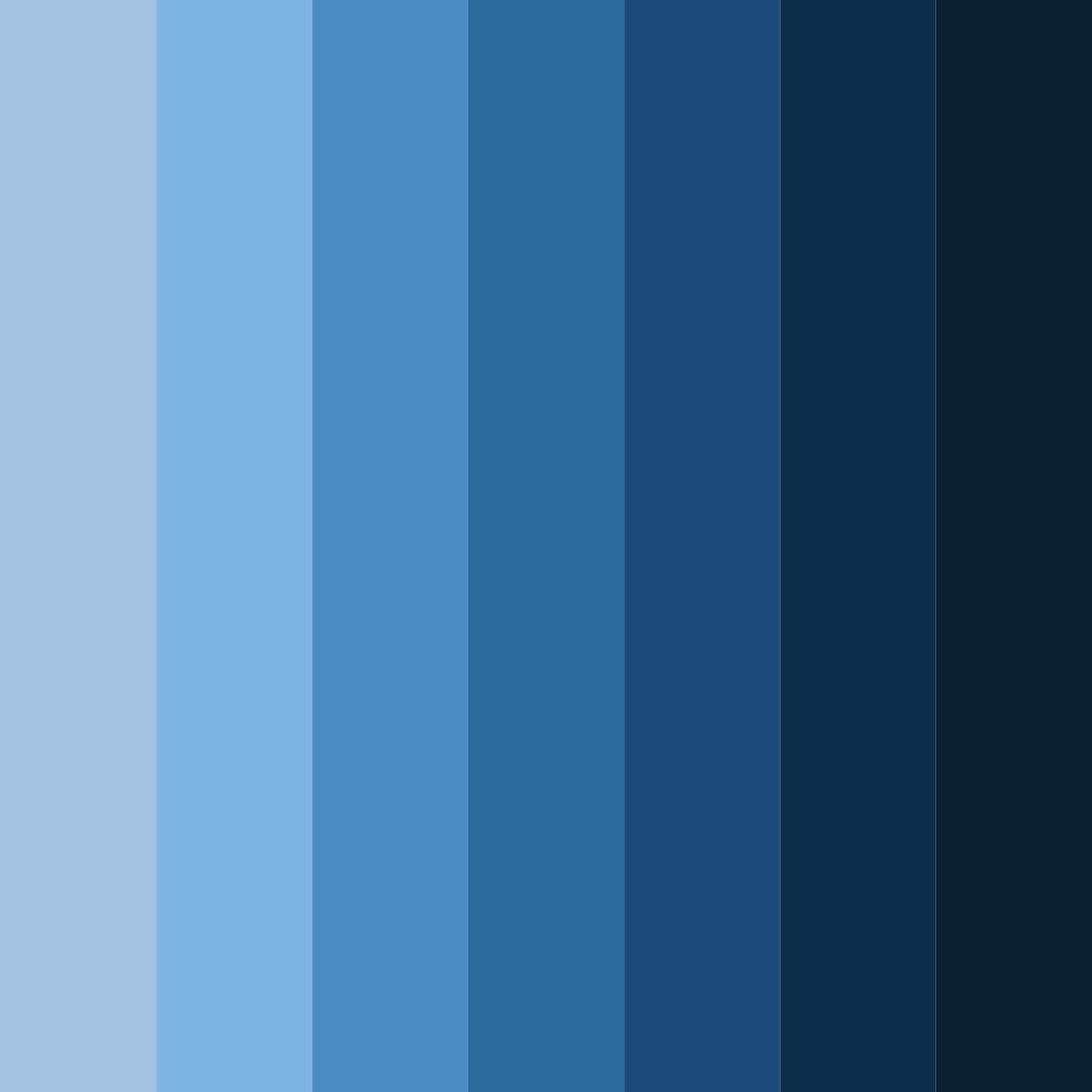 Download popular blue color palette PNG image (square)
