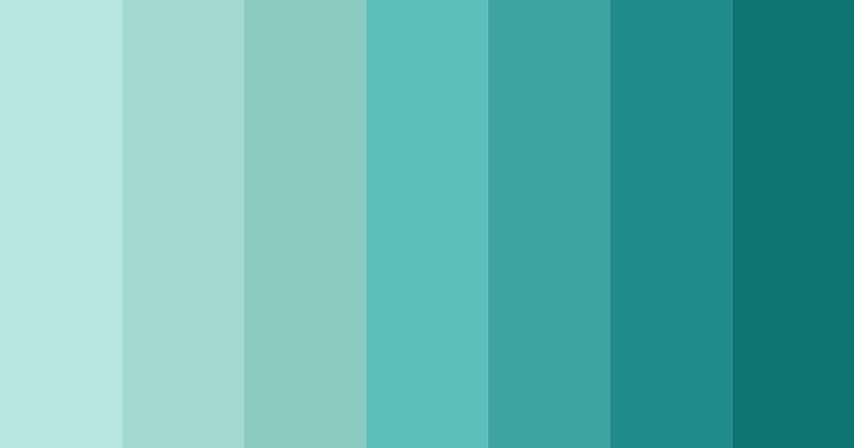 Download aqua oasis color palette PNG image (landscape)