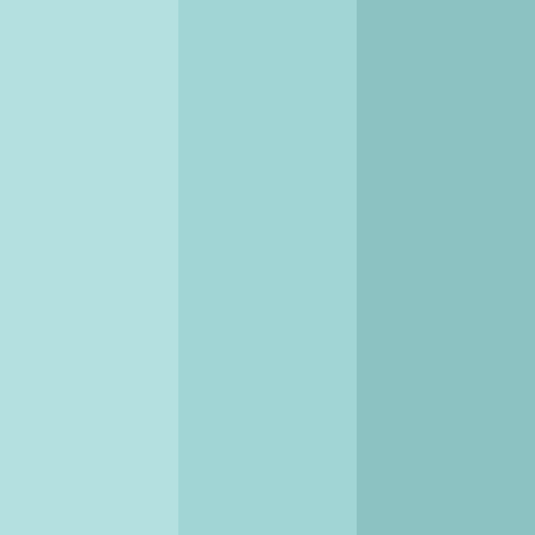 Download light teal color palette PNG image (square)