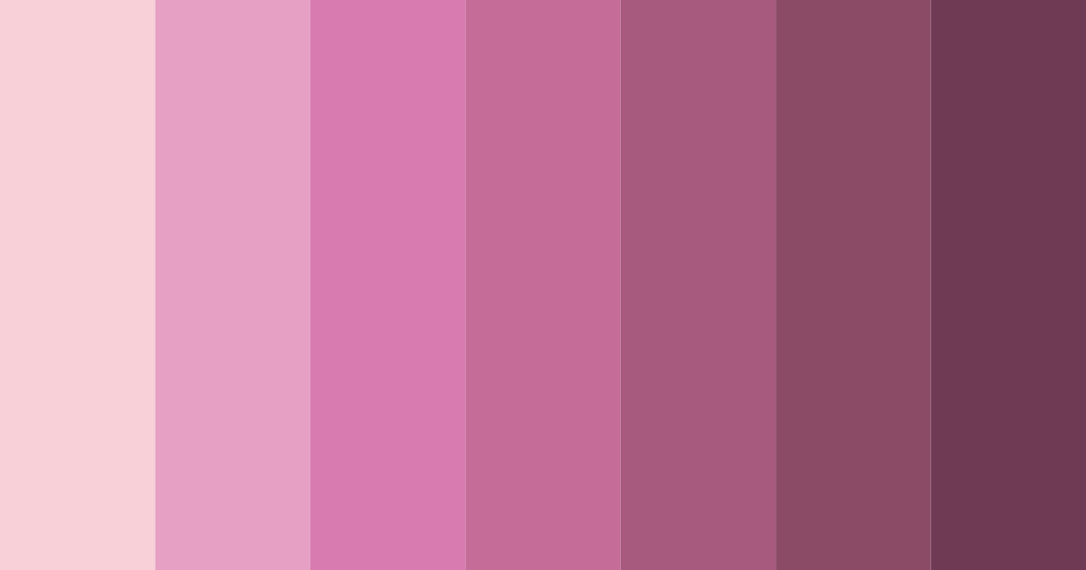 Download victorian blossom color palette PNG image (landscape)