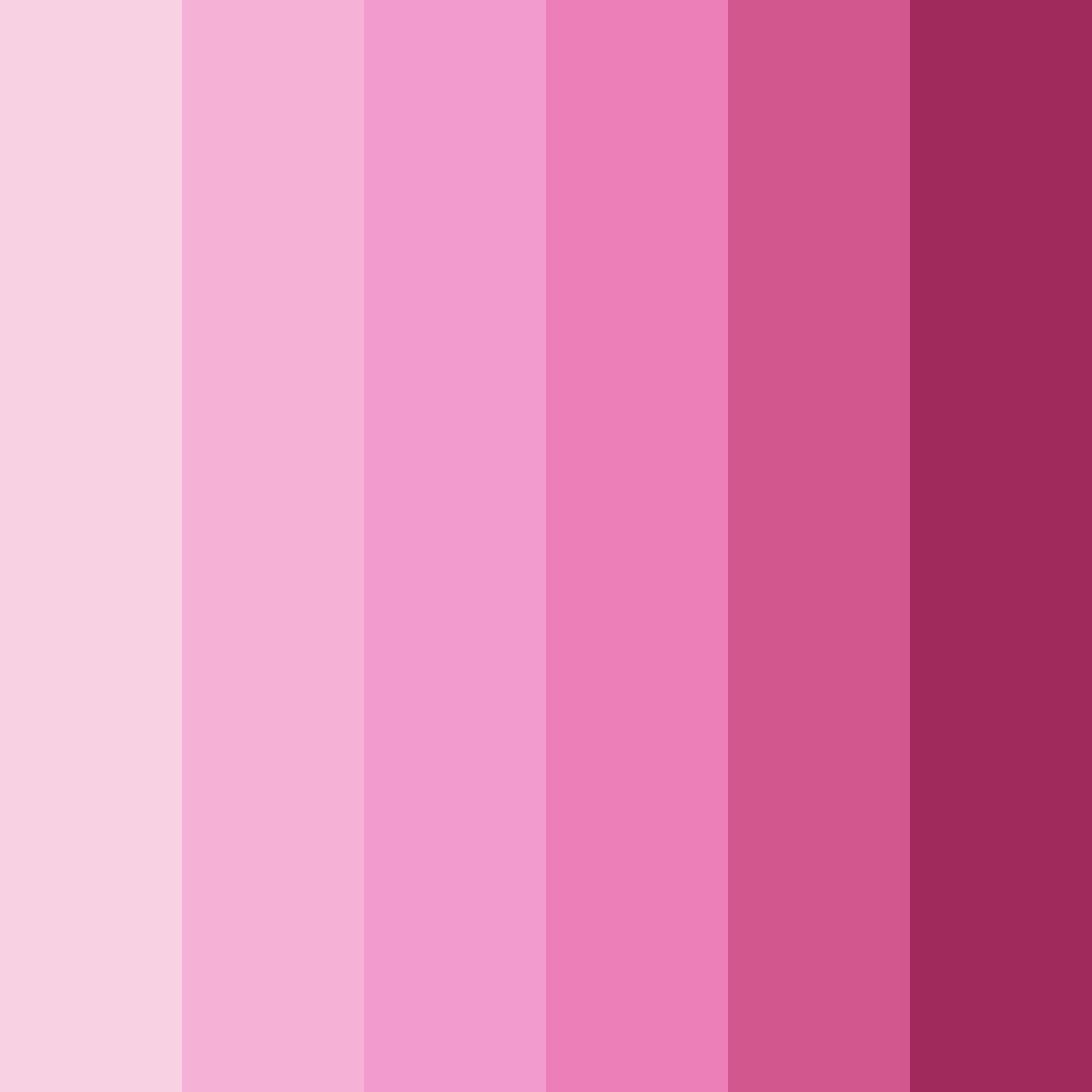 Download blush blossom dreams color palette PNG image (square)