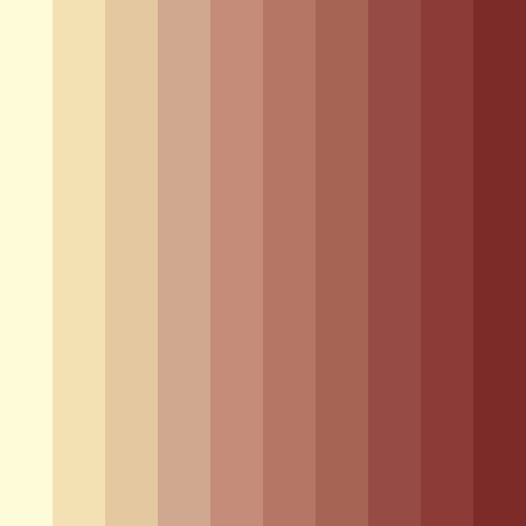 Download vintage brown color palette PNG image (square)