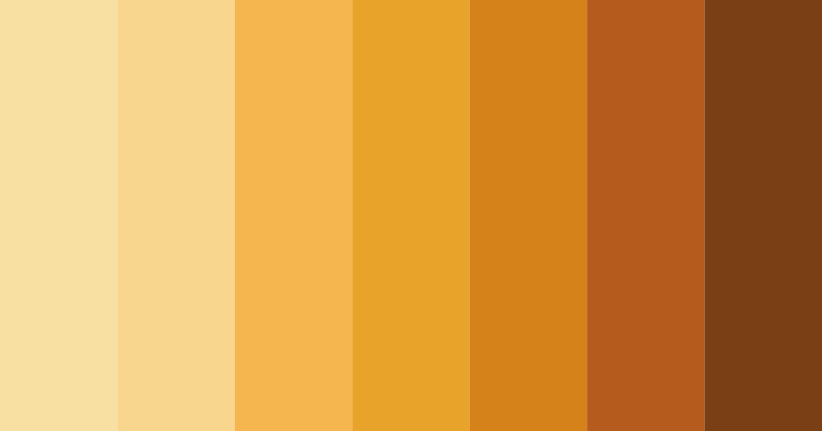 Download harvest golds color palette PNG image (landscape)