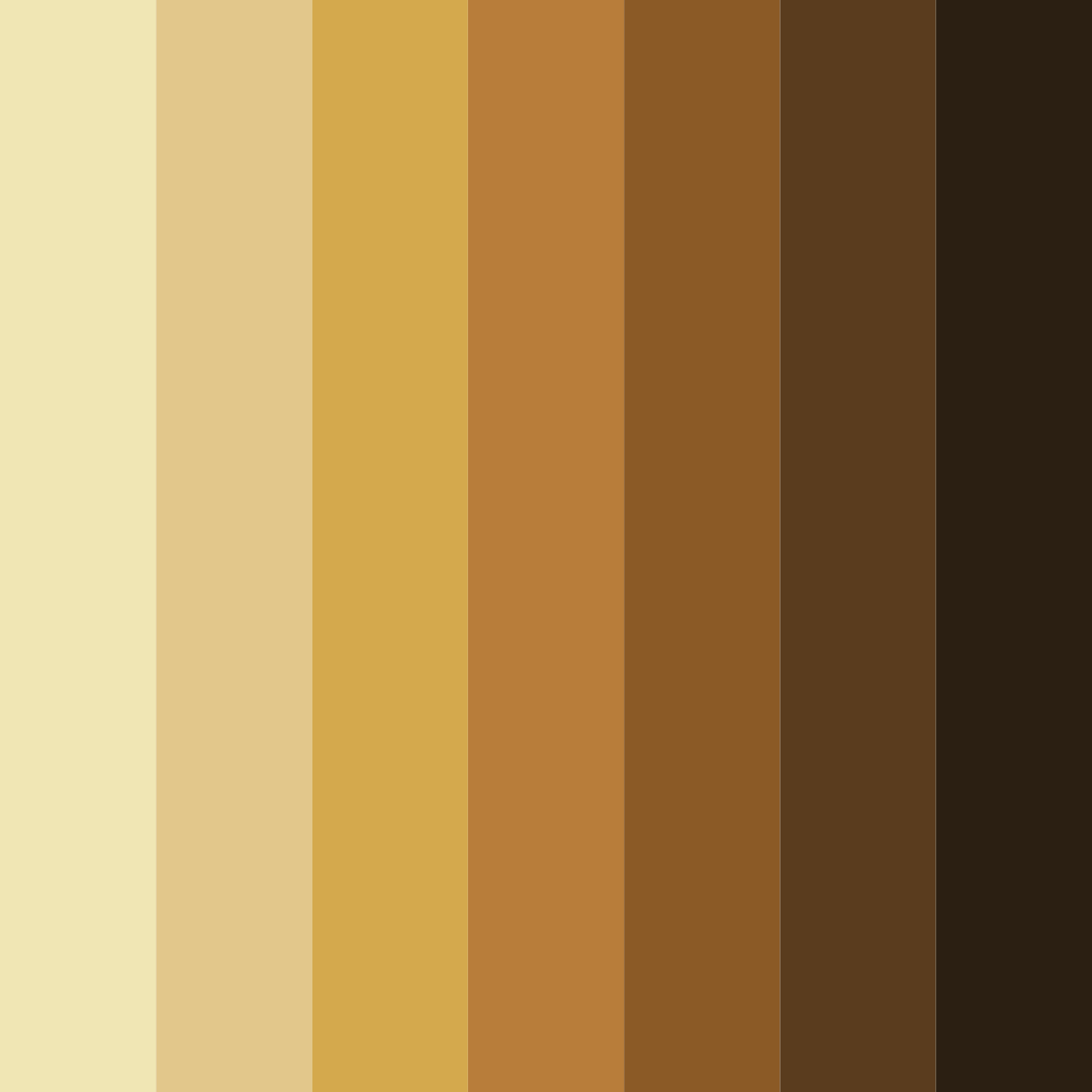 Download brown earth color palette PNG image (square)