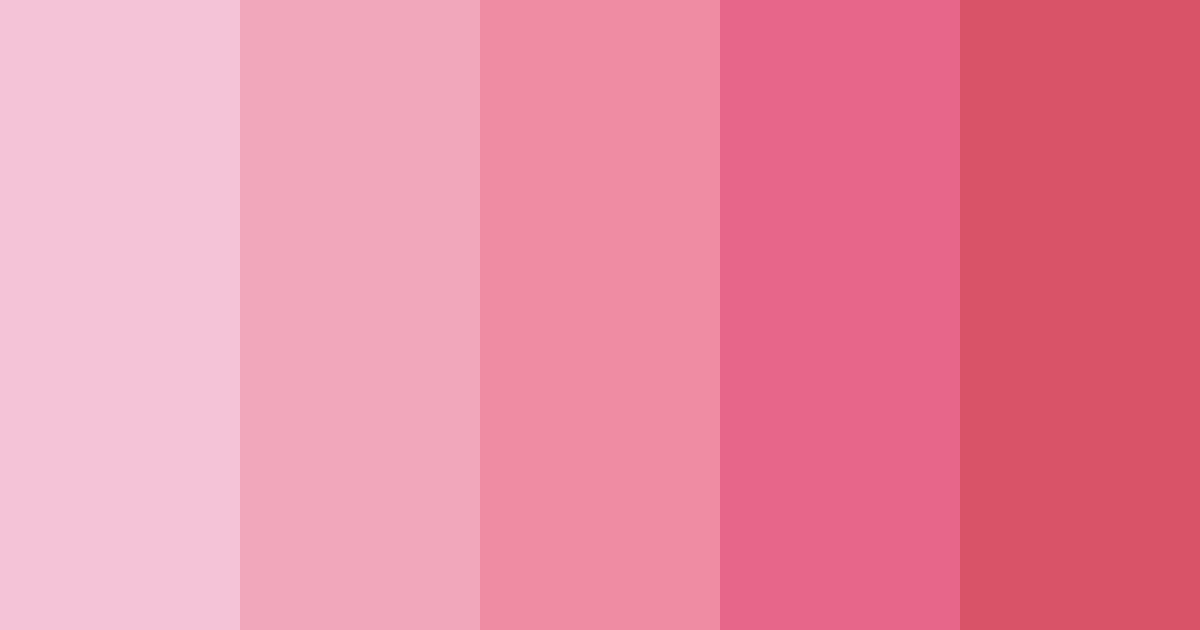 Download light pink color palette PNG image (landscape)