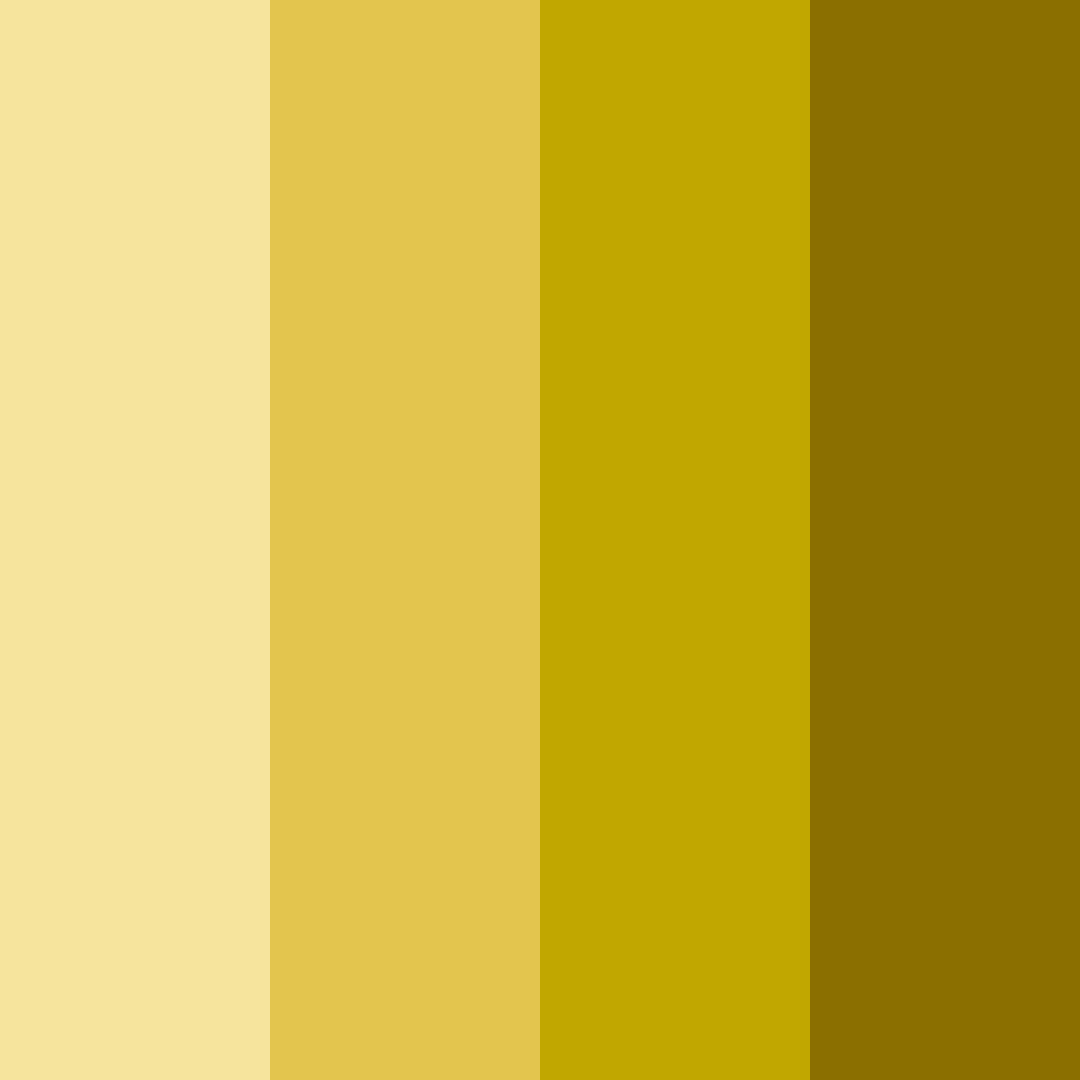 Download enzyme yellow color palette PNG image (square)