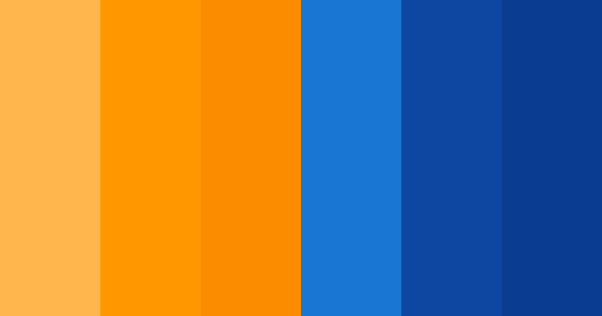 Download dark blue sunset color palette PNG image (landscape)