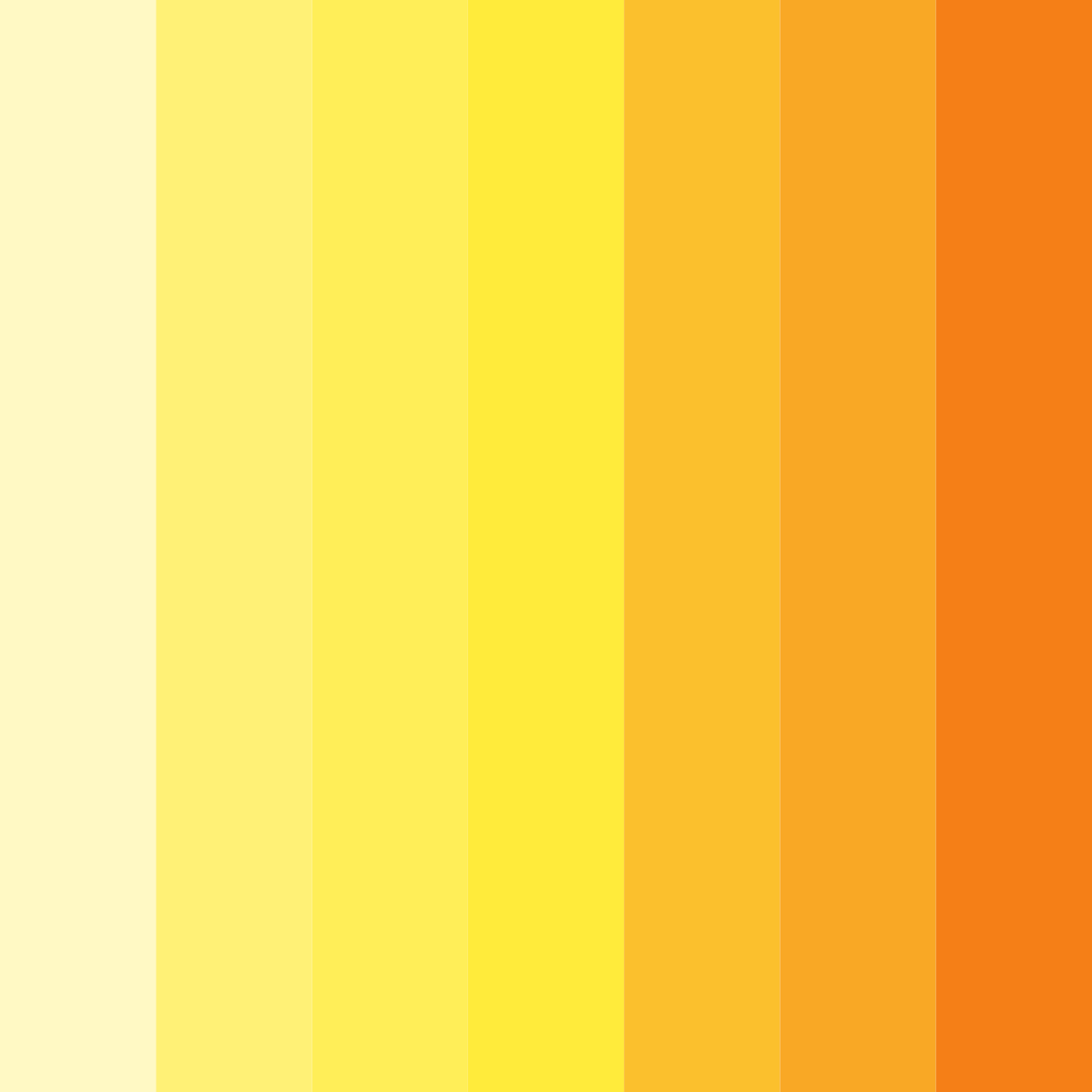 Download sunny serenade color palette PNG image (square)
