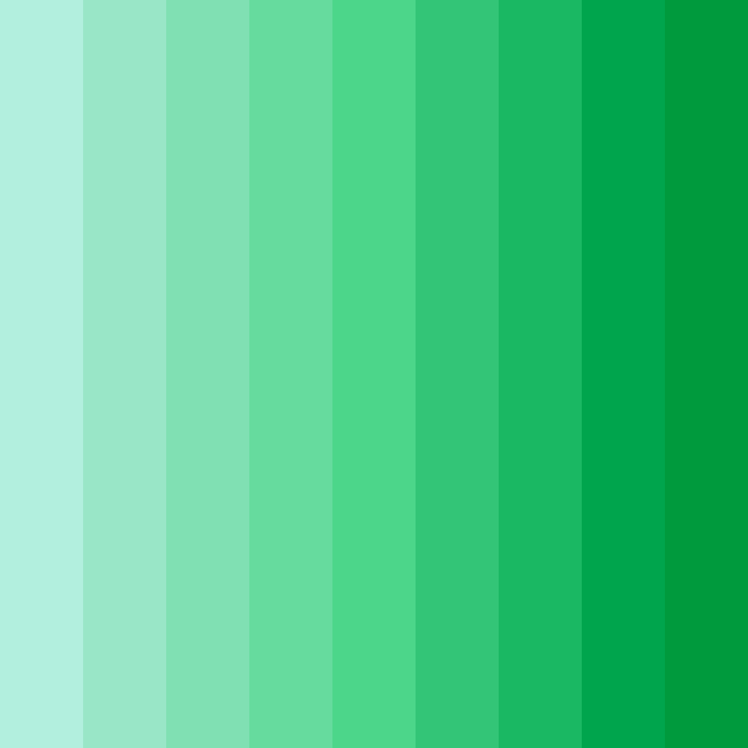 Download tropical oasis color palette PNG image (square)